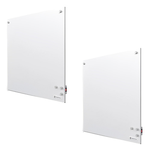 Combo 2 Paneles X 500w Panel Calefactor Eléctrico Temptech Color Blanco