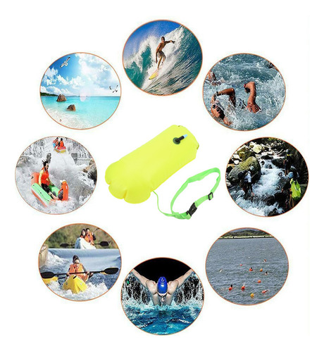 Impermeable Flotador Seco Bolsa Mochila, Bolsa De Natación