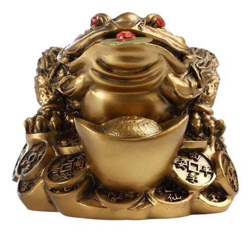 Feng Shui Money Frog Lucky Gifts Estatua De Riqueza Para