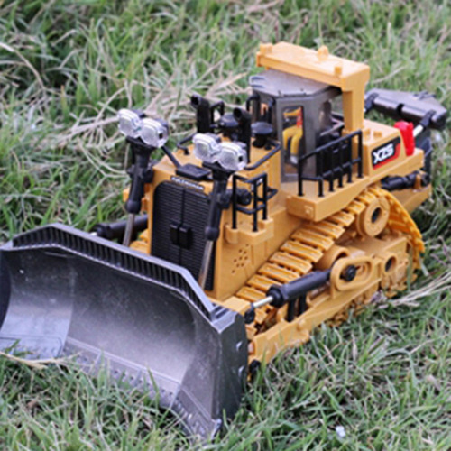 9ch Radio Control Bulldozer Luz Y Sonido Ingeniería Coche