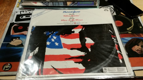 Patrick Juvet I Love America Vinilo Maxi Azul Uk Leer Bien