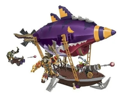 Mega Bloks Emboscada Zeppelin Goblin World Warcraft Cantidad De Piezas 310