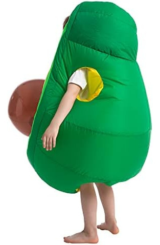 Aguacate Hinchable Con, Modelo Niño, Unisex, De Spooktacular