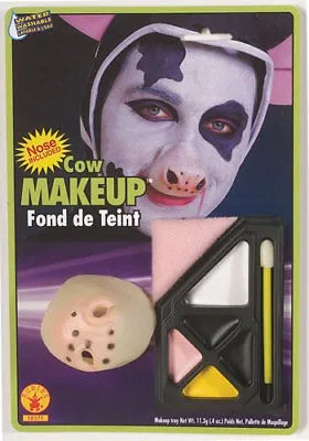 Kit De Maquillaje De Vaca Con Accesorios De Disfraces De