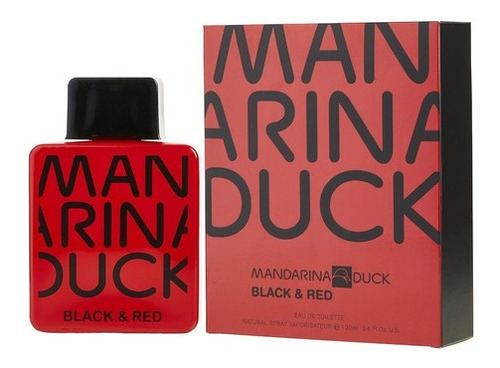 Perfume Importado Hombre Mandarina Black &amp; Red Edt 100ml