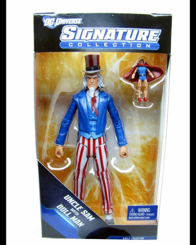 Mattel Dc Comics Signature Collection Uncle Sam & Doll Man