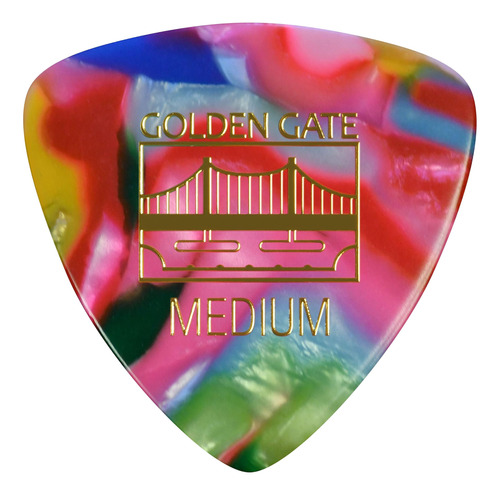 Púas Para Guitarra Golden Gate (mp-407), Confeti De Payaso,