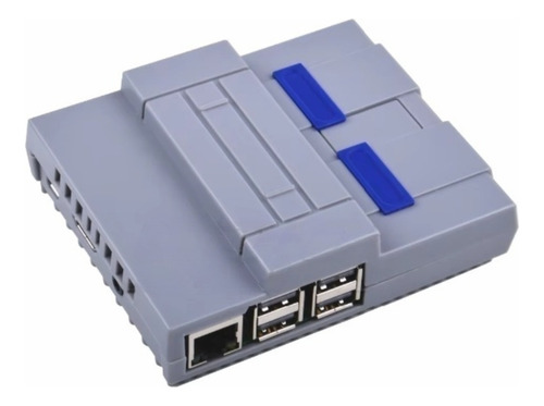 Snespi Case P/ Carcaça Super Nintendo Raspberry Pi 3 B+ Plus