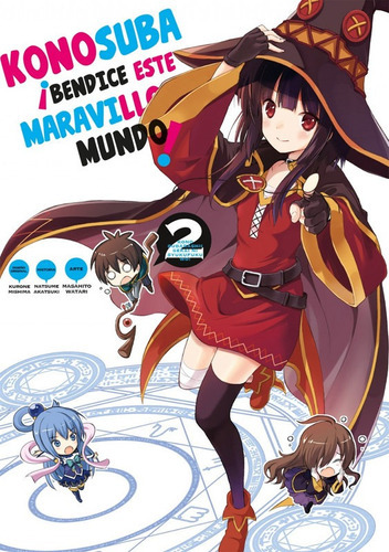 Konosuba Bendice Este Maravilloso Mundo 2, De Natsume Akatsuki / Kurone Mishima. Editorial Kamite, Tapa Blanda En Español, 2020