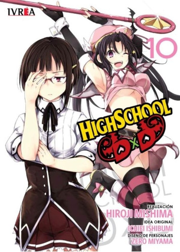 Manga - Highschool  Dxd - Ivrea (varios Tomos)