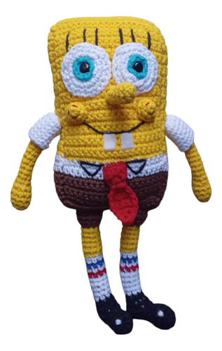 Bob Esponja Muñeco Amigurumi