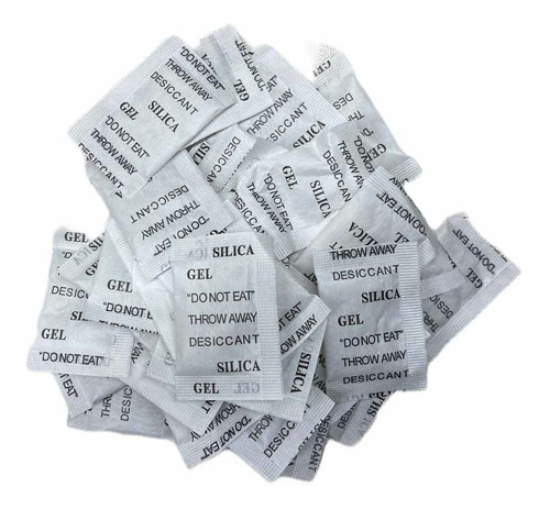 Silica Gel Atacado 1g Pacote 1000uni Antiembaçante Umidade