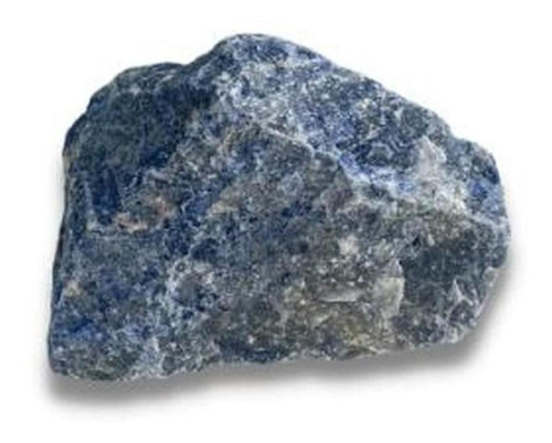Mineral Sodalita Con Spray Limpia Cristal Y Sal, Con Atma Blanco