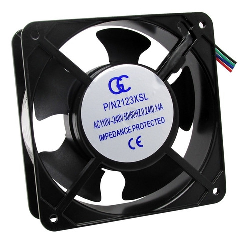 Ventilador Cooler Ventoinha Gc Metalica 120x120x38 110v 220v
