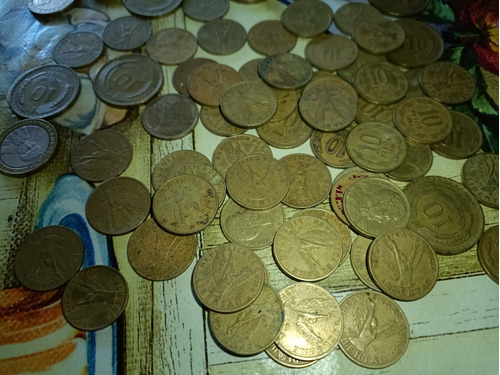 Monedas De 10 Pesos Chilenos 