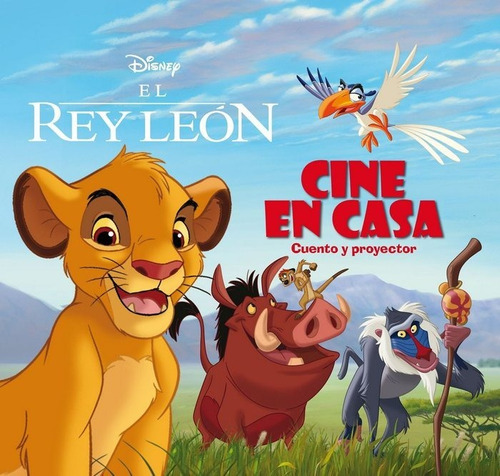 El Rey Leãâ³n. Cine En Casa, De Disney. Editorial Libros Disney, Tapa Dura En Español