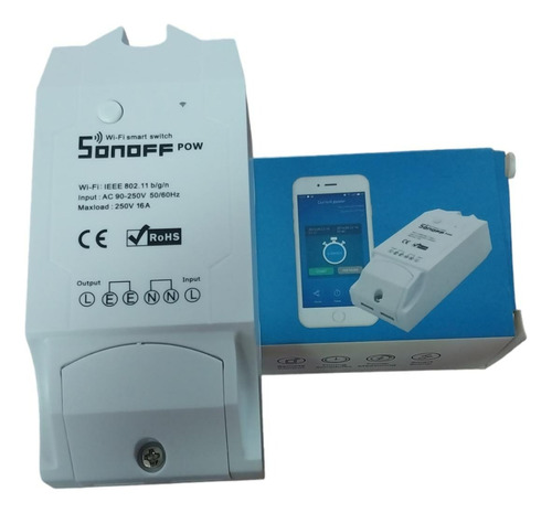 Medidor Interruptor Sonoff Pow 16 A  Wifi Smart Home