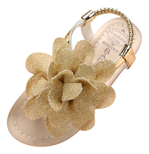 Sandalias De Verano Para Niñas, Diseño De Flores, Diseño De