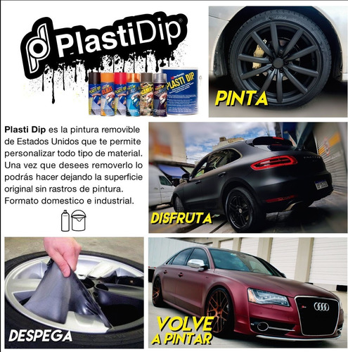 Plasti Dip Pintura Removible Hogar Deco Color Verde Oliva X2