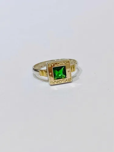 Anillo bulgari cuadrado sales