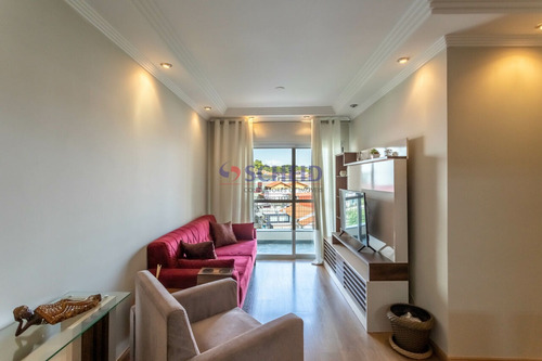 Imagem 2 de 15 de Apartamento À Venda 72 M2, 3 Dormitórios, Suíte E 2 Vagas - Jd Marajoara - Mr81722