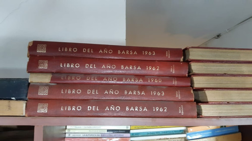 Libro Del Año Barsa Años 1960 - 1 - 2 - 3 Y 5  