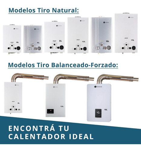 Imagen 3 de 9 de Calentador Instantáneo Supergas Terhan 6l Calefon Ct A