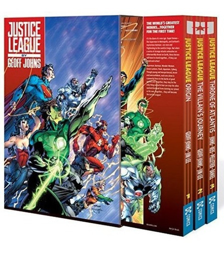 Liga De La Justicia Por Geoff Johns Box Set Vol 1