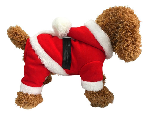 Pet Christmas Costumes Santa Dog Clothes For Small Dogs...