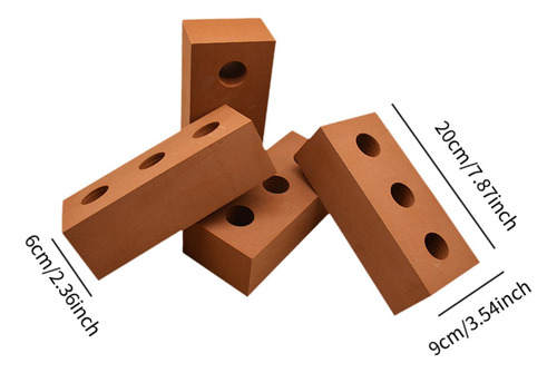 4 Bloques De Construcción De Espuma Para Niños, Juguetes