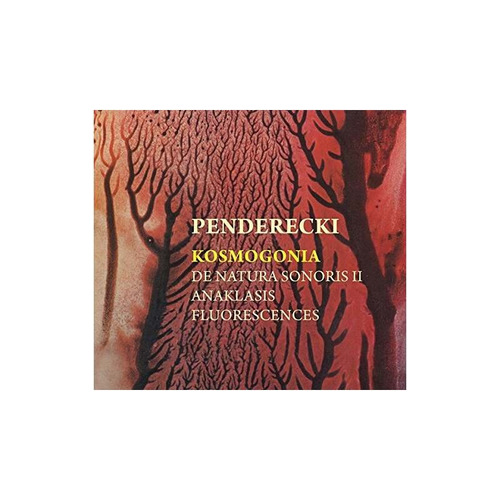 Penderecki Krzysztof Kosmogonia  Usa Import Cd