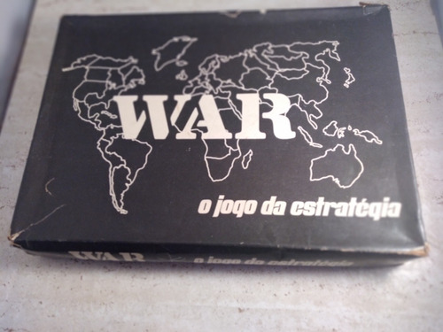 Primeira Versão Do Jogo De Tabuleiro War Grow 1973 Completo