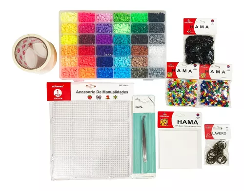 PACK HAMA BEADS 5MM - 36 COLORES (DESPACHO GRATIS)