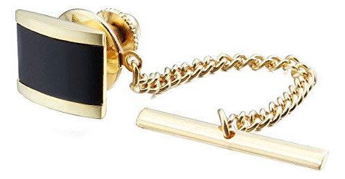 Hawson Tie Tack Para Hombres Pasador De Corbata Con Piedra N