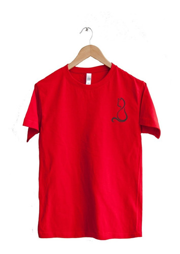 Playera Femenina Contorno Gato