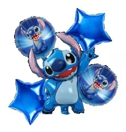 Set Cumpleaños Stitch - Pelicula Lilo & Stitch - Globifiesta