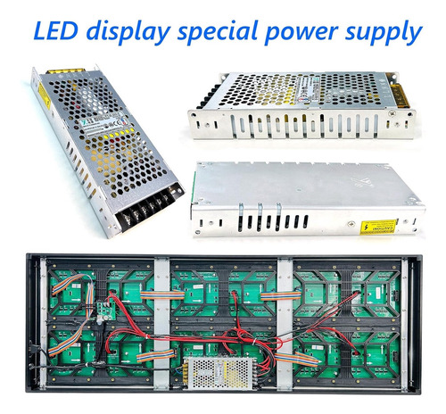 Fuente De Alimentación Fina De 5 V, 40 A, 200 W, Conmu...
