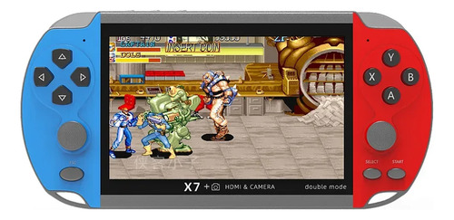 Consola De Juegos Portátil X7 Neutral Dual Play