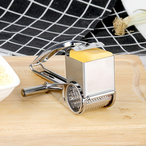 Cortadora De Queso Rotativa Portátil De Acero Inoxidable