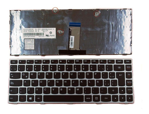 Teclado Lenovo Ideapad G40 G40-30 G40-45 G40-70 Gris Español