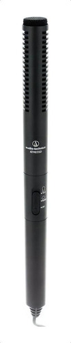 Audio Technica Atr6550 Micrófono Condenser Boom Para Cámara Color Negro