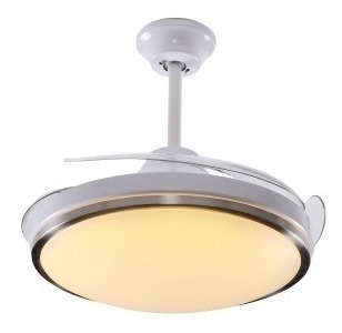 Imagen 4 de 10 de Ventilador De Techo Peabody Pe-vtr42 Blanco Con 3 Palas