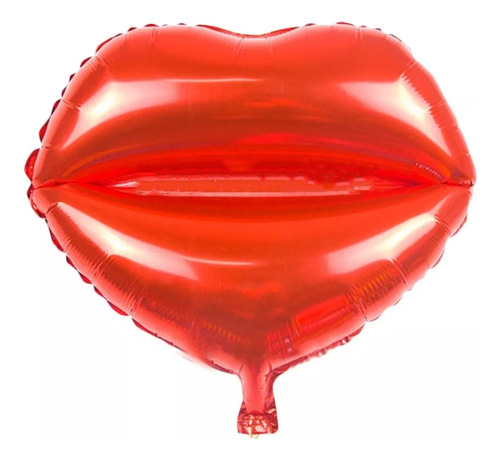 Globos Metalicos Beso San Valentin Amor Labios Amistad Love 