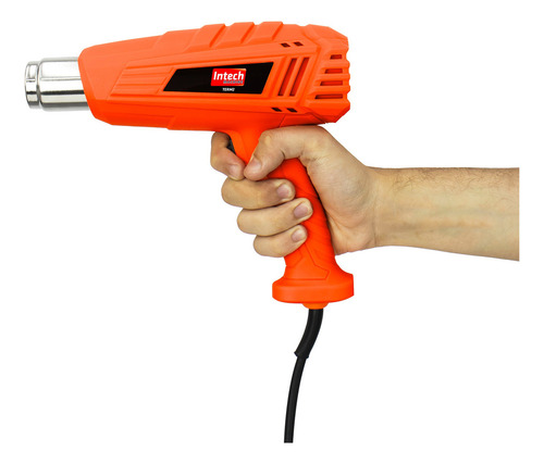 Soprador Térmico De Ar Quente Altas Temperaturas 1500w Term2 Intech Machine Laranja
