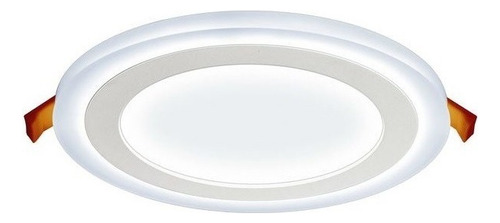 Luminária Led Embutir 18w 3 Estágios Red. 6w+12w 6500k Elgin Cor Branco 110V/220V