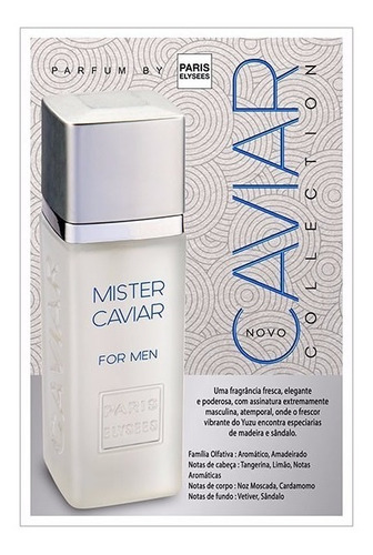 compañero cápsula Inclinarse Kit 2 Perfumes Linha Caviar Collection Paris Elysees | Parcelamento sem  juros