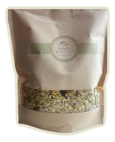 Granola Artesanal Endulzada Con Stevia O Miel Avenola