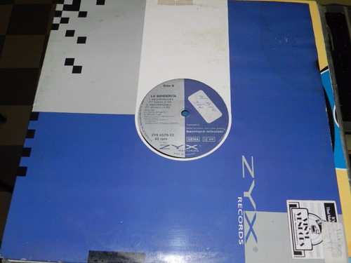 Vinilo 1600 - La Banderita - Zyx Records 