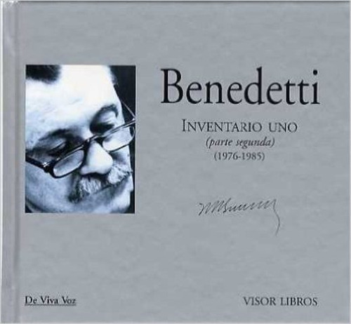 Inventario Uno C/cd.( Parte Segunda 1976-1985 ), De Benedetti, Mario. Editorial Visor, Tapa Blanda En Español, 1900