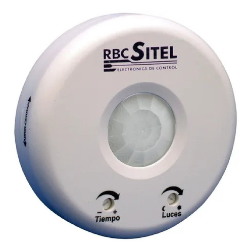 Detector De Movimiento P/techo 10a Rbc Sitel 2981 Apto Led